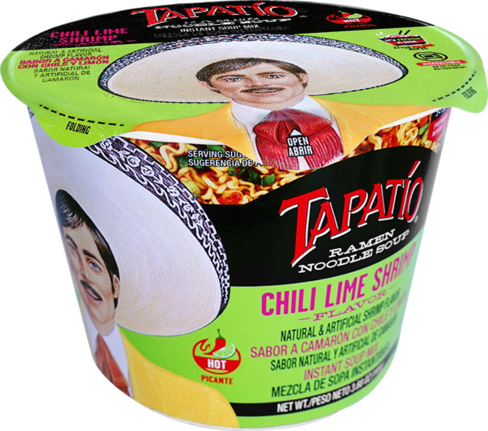 Tapatio Ramen Chilli Lime Shrimp