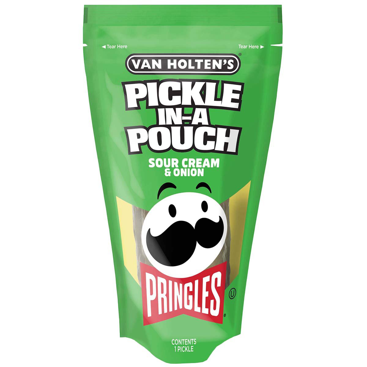 Van Holtens Pickle In A Pouch Pringles Sour Cream And Onion