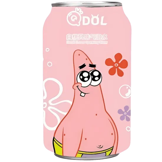 Qdol Peach Flavour Sparkling Water