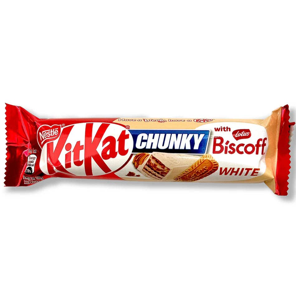 KitKat Chunky Biscoff White (UK)