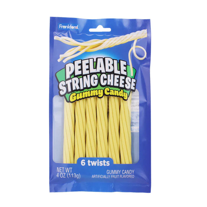 Peelable String Cheese Gummy Candy