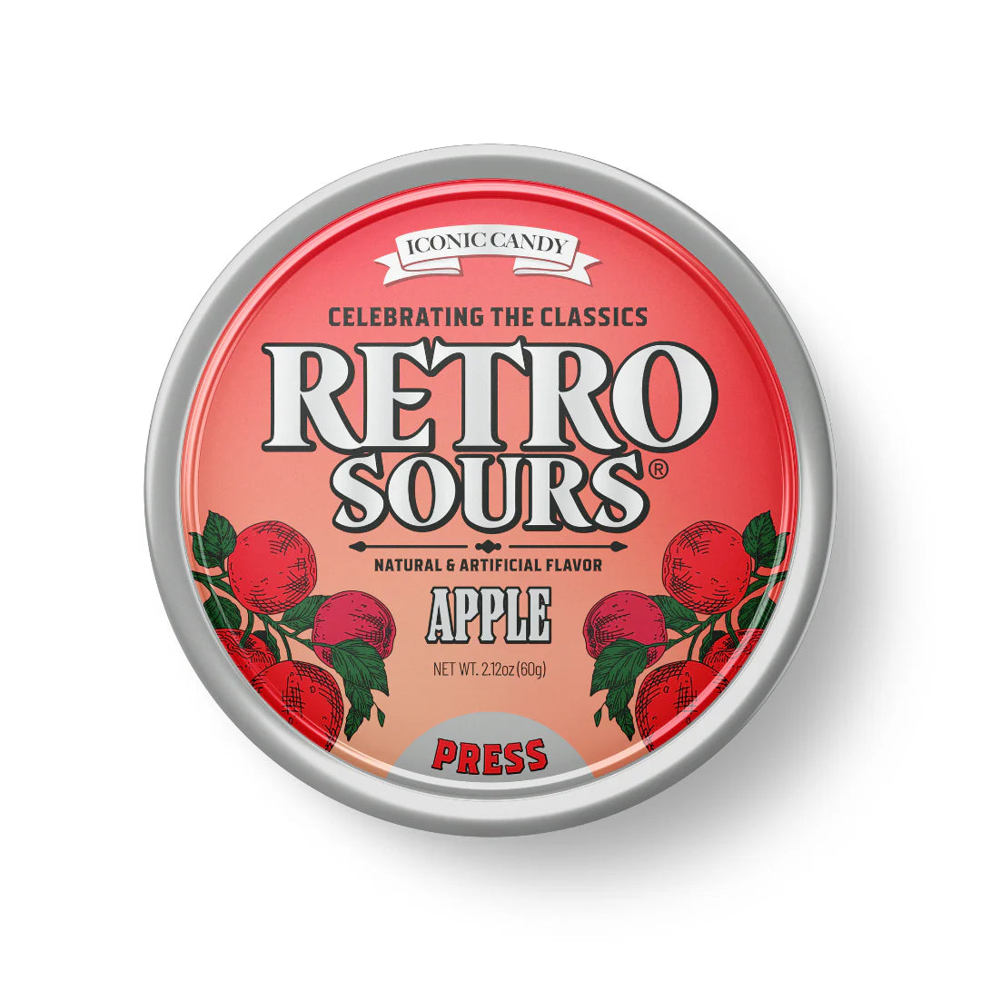 Retro Sours Red Apple