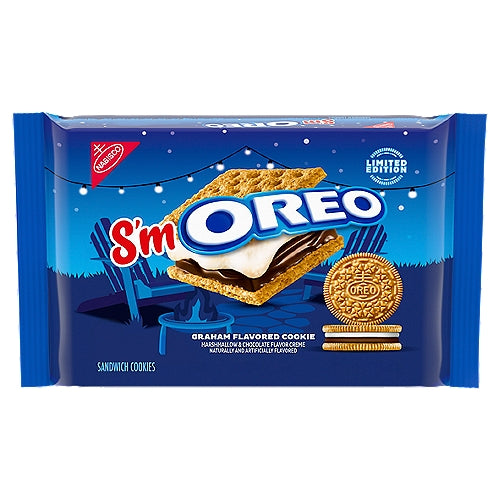 S'm OREO GRAHAM FLAVORED COOKIE