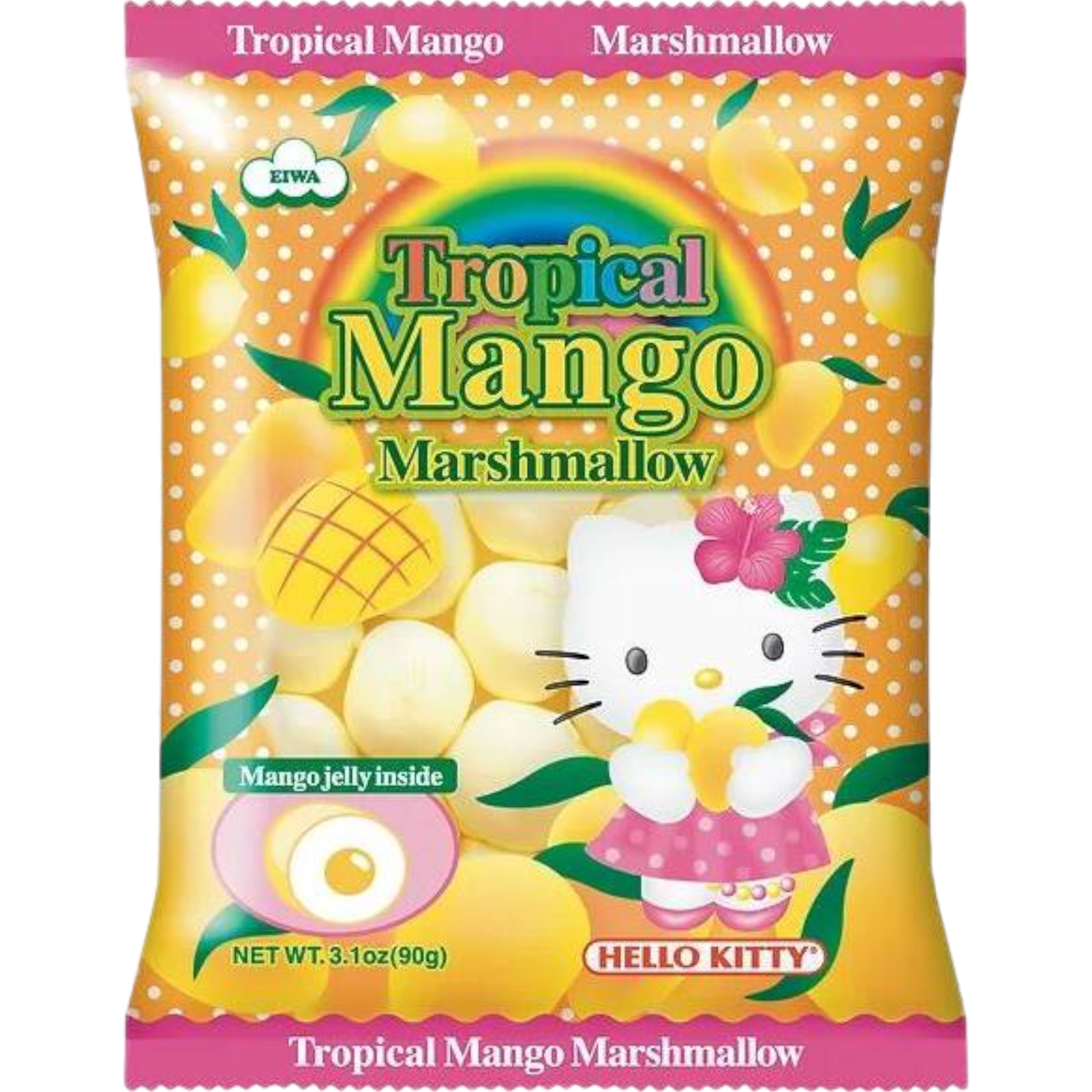 Hello Kitty Tropical Mango Marshmallows