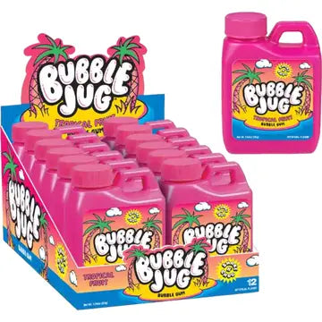 Bubble Jug Tropical Fruit Bubble Gum