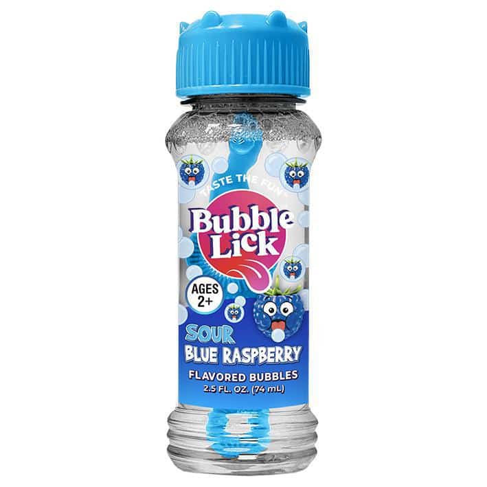 Bubble Lick Sour Blue Raspberry