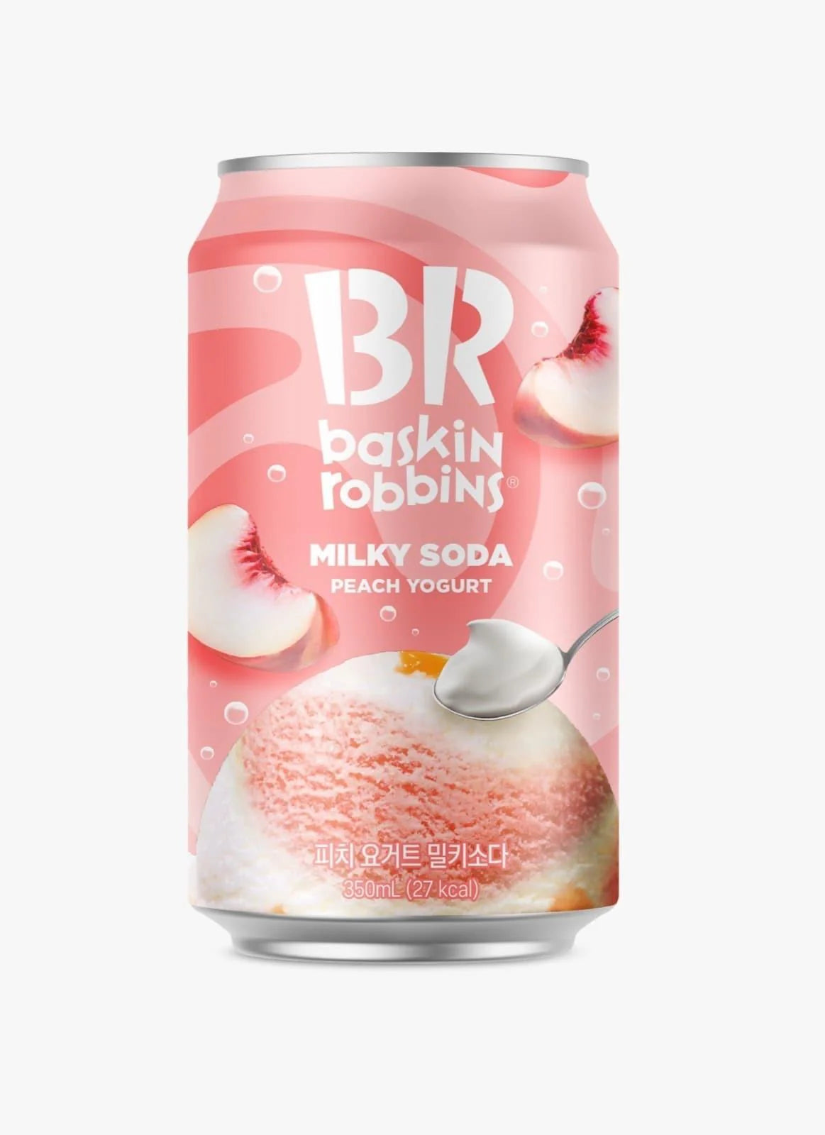 Baskin Robbins Peach Yogurt Can