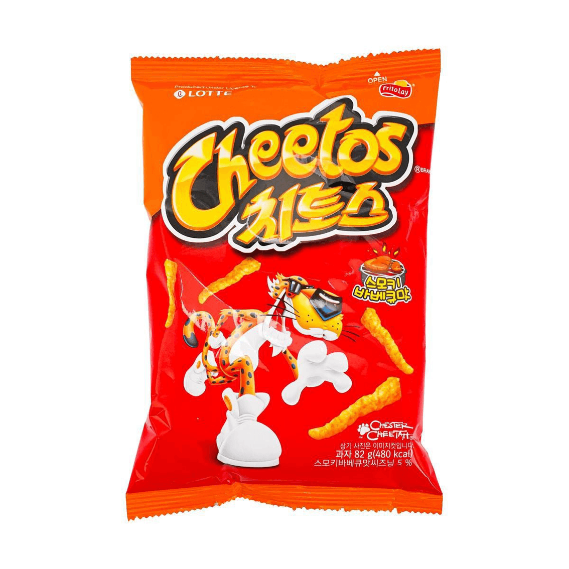 FRITO LAY Cheetos Asian Barbecue Corn Cracker