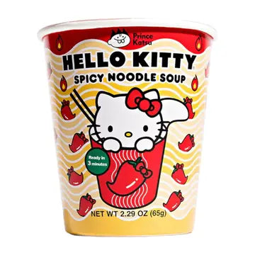 Hello Kitty Spicy Noodles Soup
