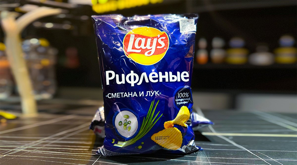 Lays Sour Cream & Spring Onions (Russia)