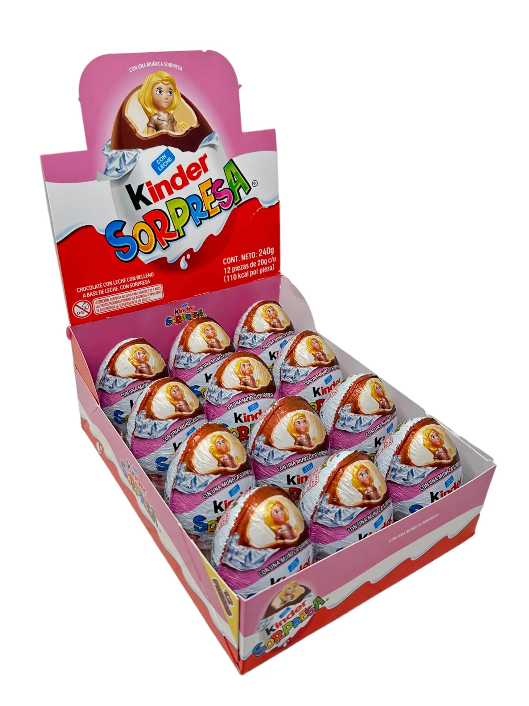 Huevito Kinder Muneca Sorpresa