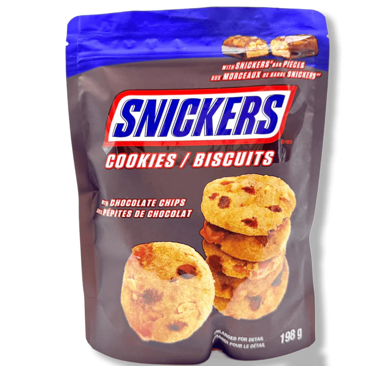 Snickers Cookies/Biscuits With Chocolate Chips