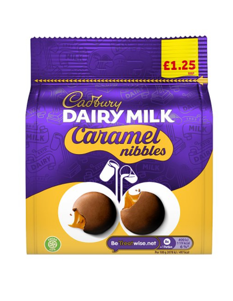 Cadbury Dairy Milk Caramel Nibbles - UK