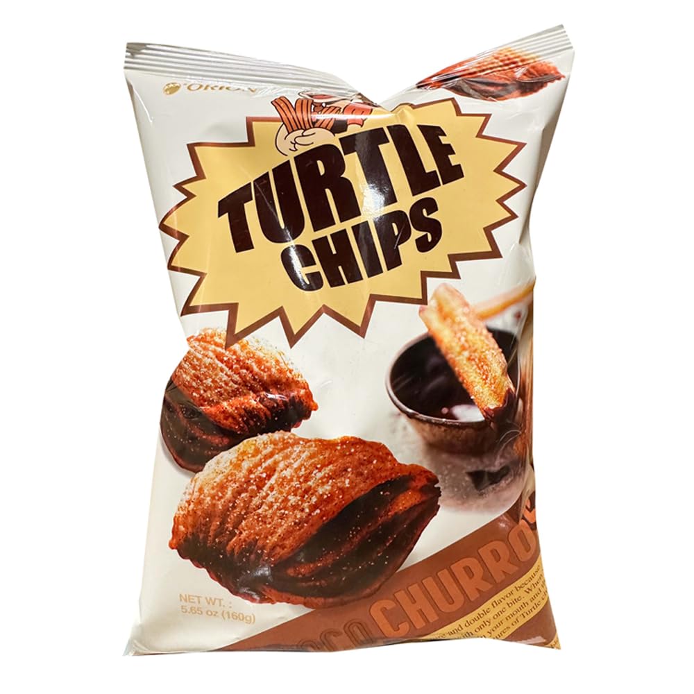 Turtle Chips Choco Churros 160g - Korea