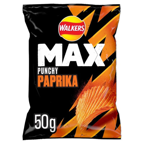 Lays- Walkers MAX Paprika -UK