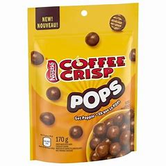 Nestle Coffee Crisp Pops Bag