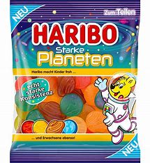 Haribo Starke Planeten 175 G Germany