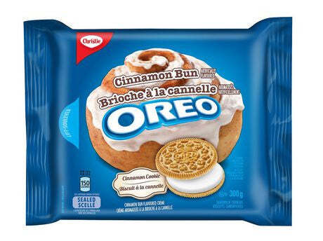 Oreo Cinnamon Bun Sandwich Cookie Canada