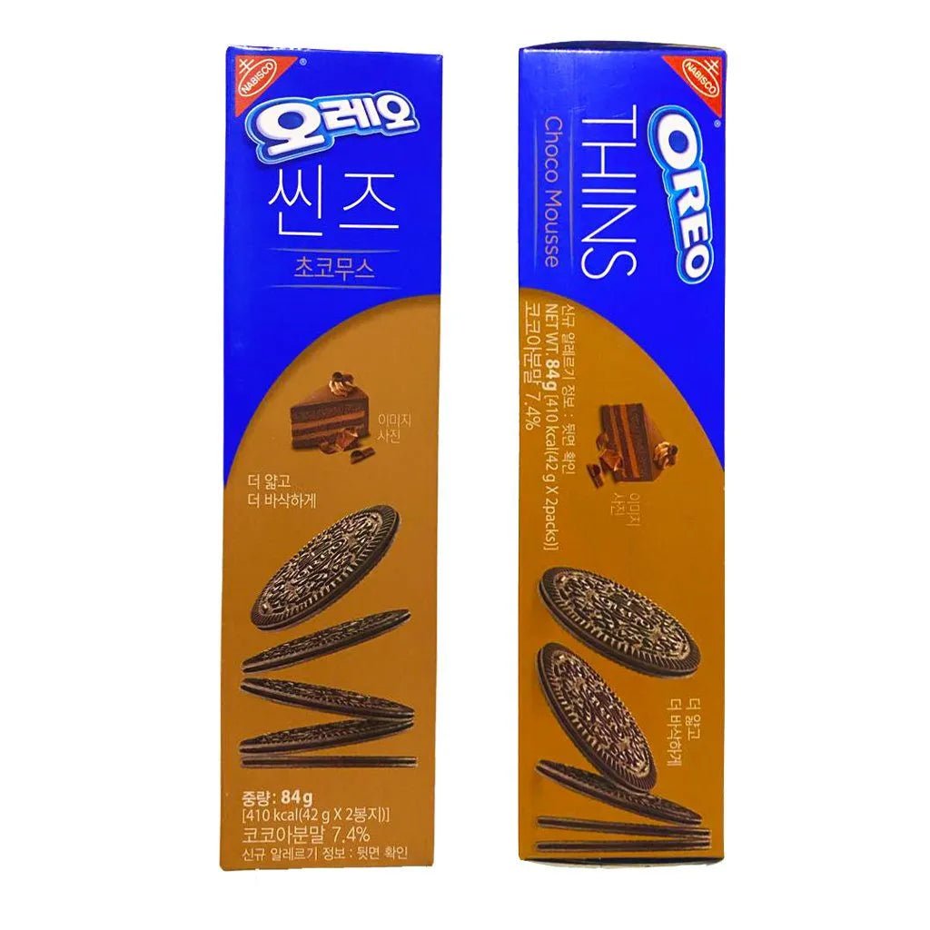 Oreo Thins Chocolate Mousse Sandwich Cookies