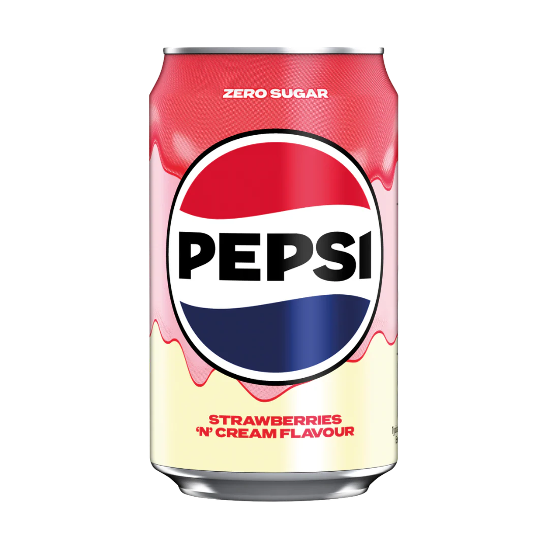 Pepsi Strawberry Cream Flavor