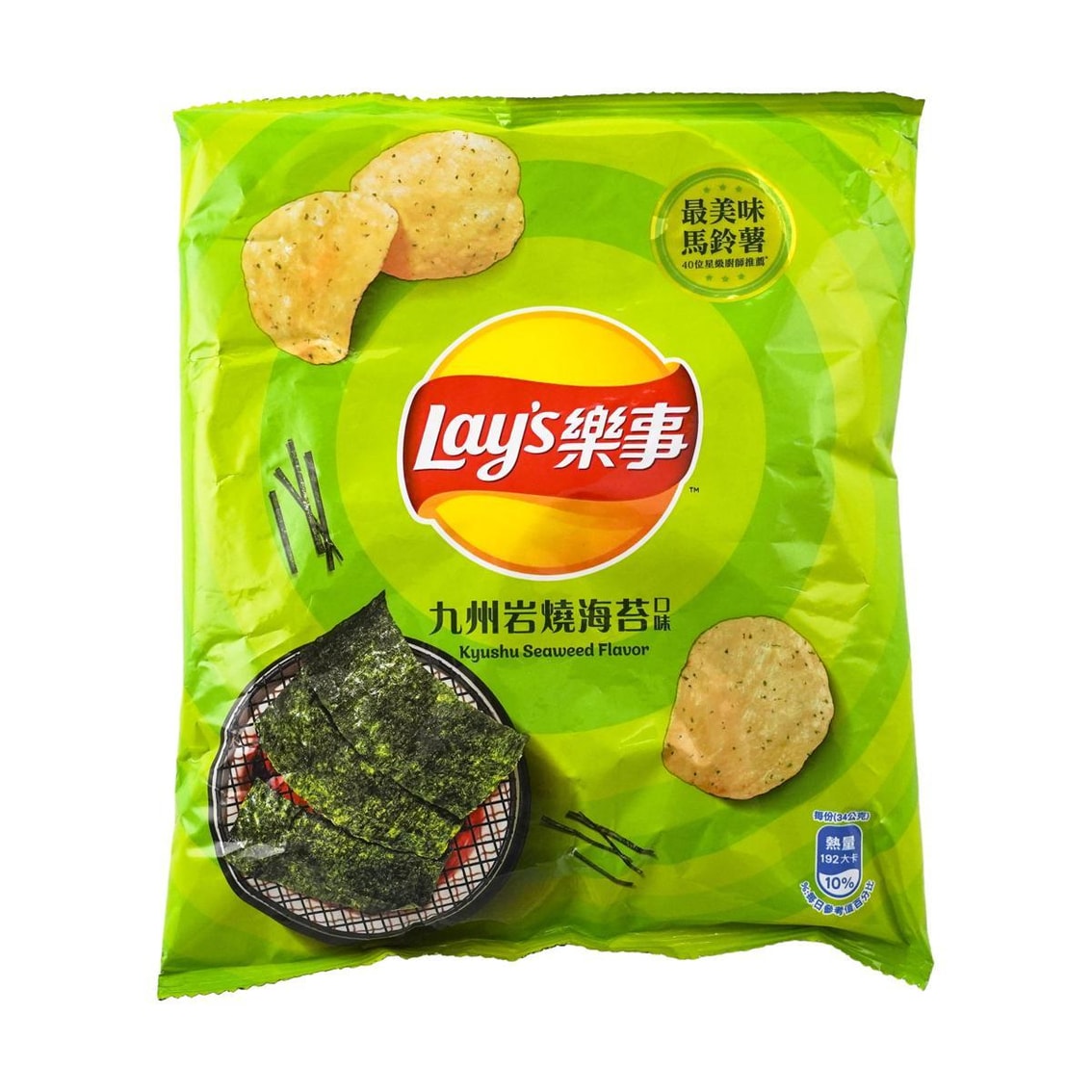 Lays Kyushu seaweed Flavor