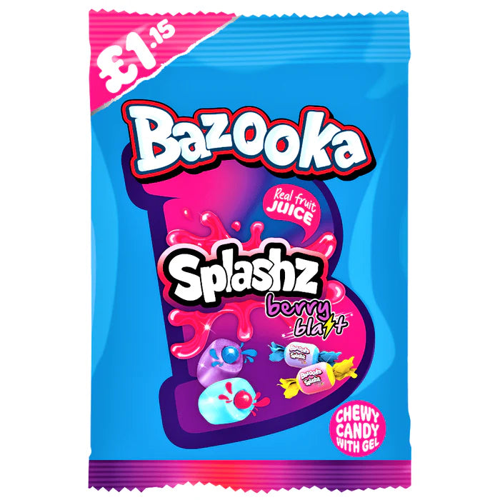 Bazooka Splashz Berry Blast