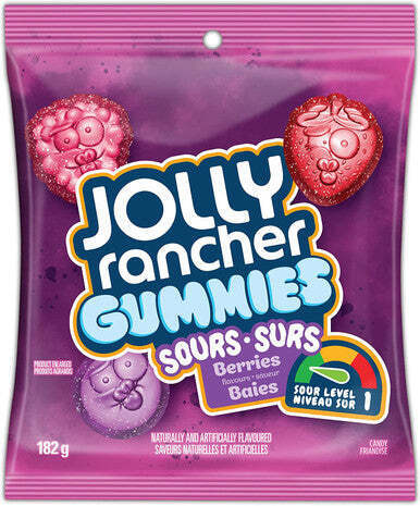 Jolly Rancher Sour Surs Gummies - Berry Flavor