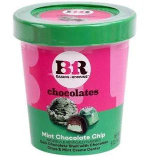 Baskin Robbins Chocolate -Chocolate Chip Cookie Dough