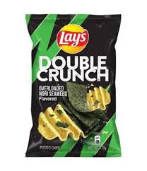 Lays Double Crunch Nori Seaweed Flavour