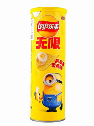 Lays Minions Potato Chips Banana Flavour