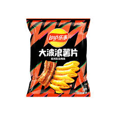 Lays Wavy Grilled Five-spice Pork Flavor