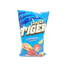 Tiger Chips Ketchup Tomato flavour (Egypt) 9ct