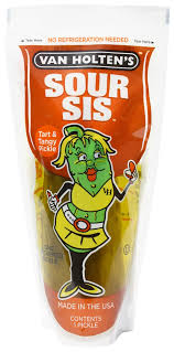 Van Holten's Sour Sis Pickle Pouch