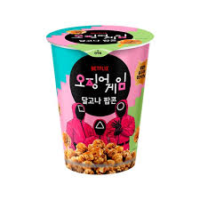 Squid game Dalgona Popcorn