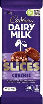 Dairy Milk Slices Crackle - Australia-165g