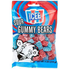 ICEE Sour Gummy Bears-113g