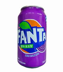 Fanta Grape Flavored Soda - korea