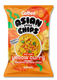 Calbee Thai Yellow Curry Chips