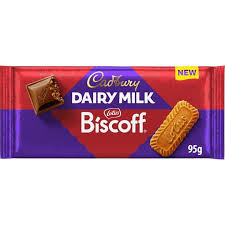 Cadbury Dairy Milk With Lotus Biscoff Chocolate Bar