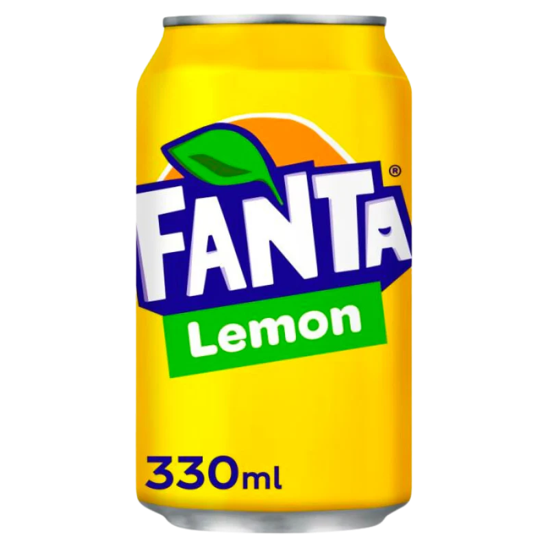 Fanta Lemon Can 330ml (Uk)