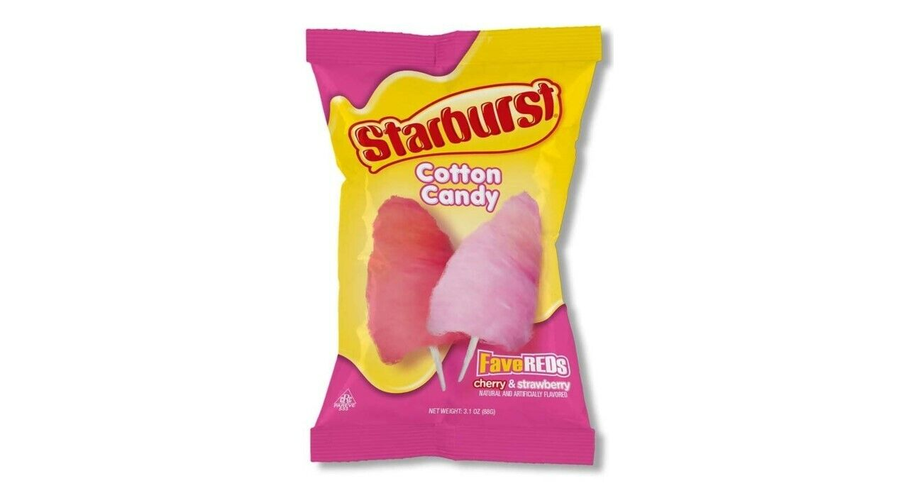 Cotton Candy- Starburst Fluffy & Sweet