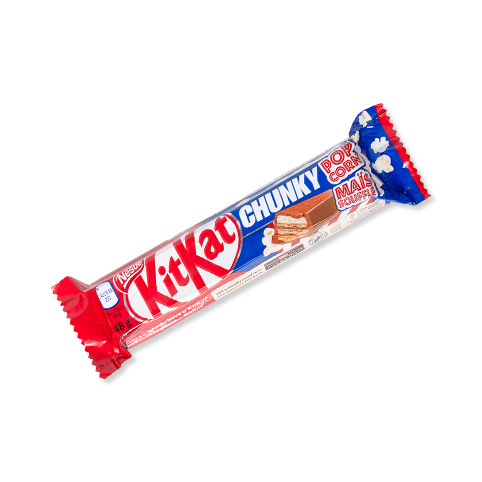 Nestle Kit Kat Chunky Pop Corn - Canada