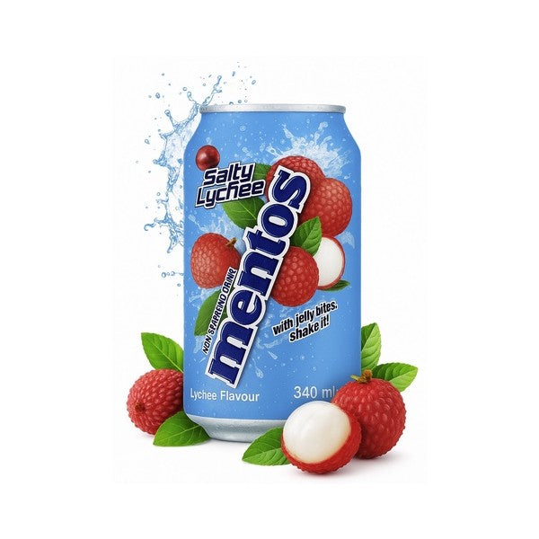 Salty Lychee w/ Jelly Bites Mentos (Korea)