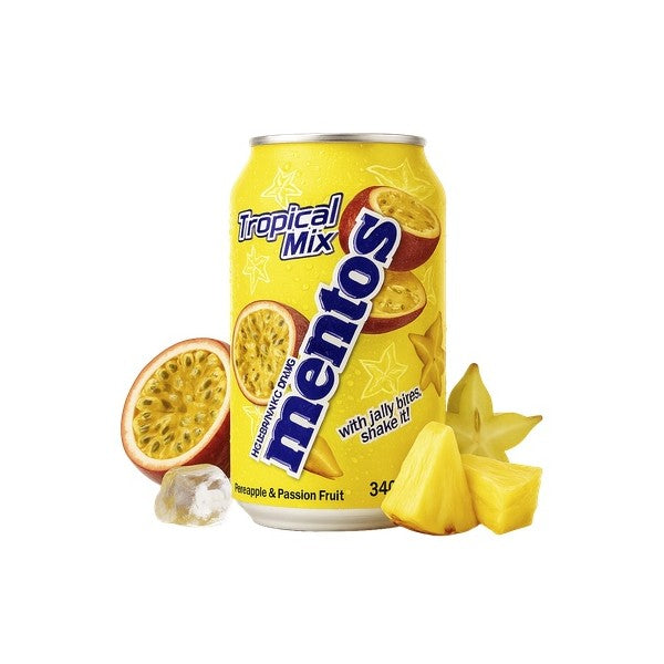 Mentos Tropical Mix w/ Jelly Bites (Korea)