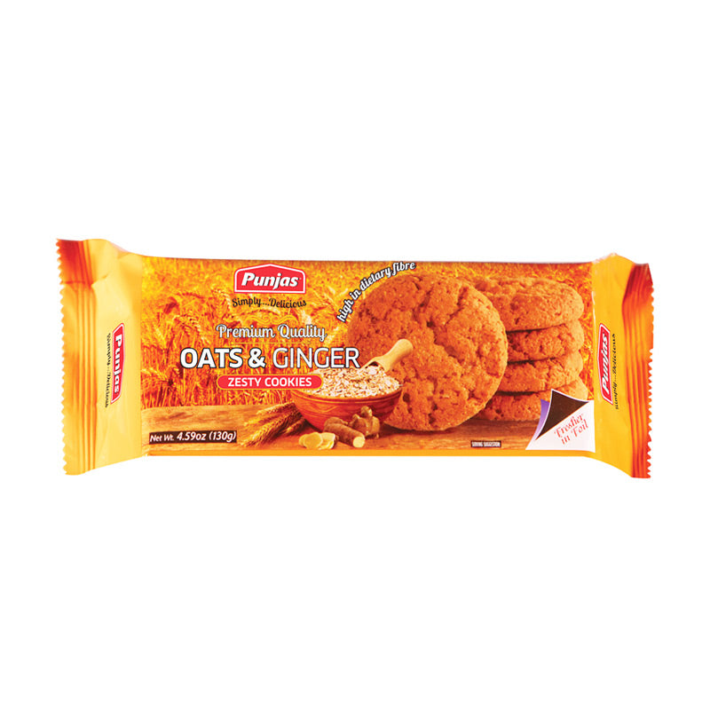 Punjas Oats and Ginger Zesty Cookies