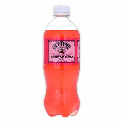 Old Tyme bubble gum soda