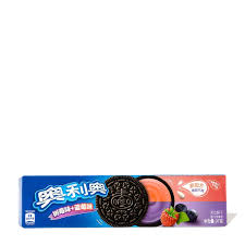 Blueberry & Raspberry cream Oreo sandwich cookies
