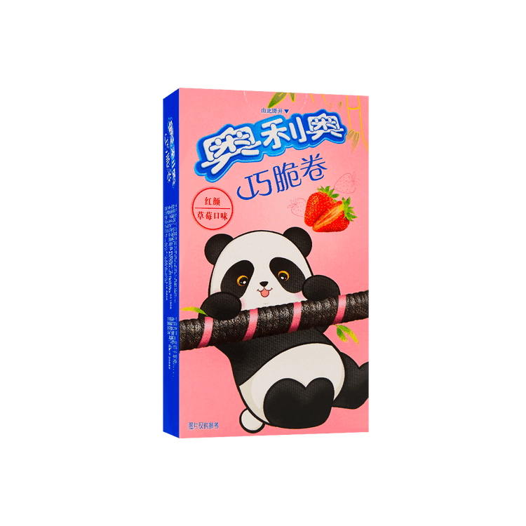Oreo Rolled Wafers Strawberry