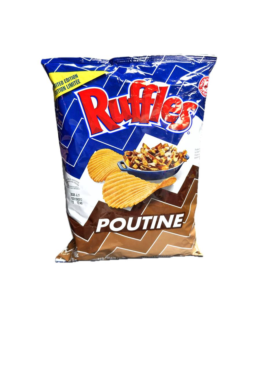 Ruffles Poutine Flavoured Potato Chips