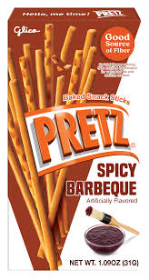 Spicy Barbeque pretz-Baked